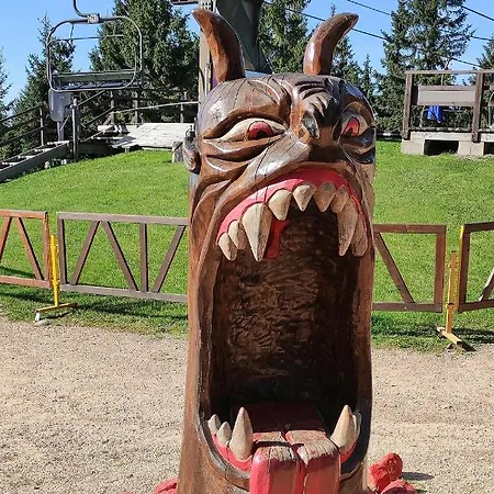 Enjoyharrachov - Atraktivni Slunny Klimatizovany 14 V Centru S Terasou A Parkovanim, Saunou , Wifi-wlan, Sat, Herni Konzoli, Pc S Win 10, Netflix Zdarma A Moznosti Dobijeni Auta S Vyhledem Na Certovu Horu Se Skokanskymi Mustky Jen 150m Od La Harrachov