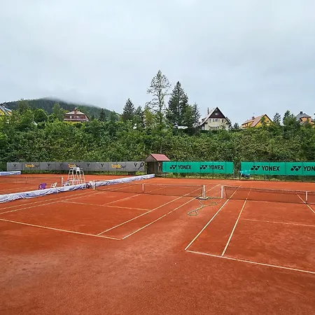 Enjoy - Atraktivní Slunný Klimatizovaný 14 V Centru Harrachova Se Saunou, Wallboxem Ev, Herní Konzolí, Počítačem S Win 10, Netflix A Jedinečným Výhledem Na čertovu Horu Se Skokanskými Můstky Apartmán *