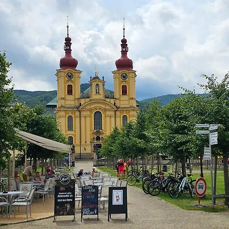 Enjoyharrachov - Atraktivní Slunný Klimatizovaný 14 V Centru Se Saunou, Parkováním, Wifi-wlan, Sat, Herní Konzolí, Pc S Win 10, Netflix Zdarma A Možností Dobíjení Auta S Výhledem Na čertovu Horu Se Skokanskými Můstky Jen 150m Od Lanovky Appartamento