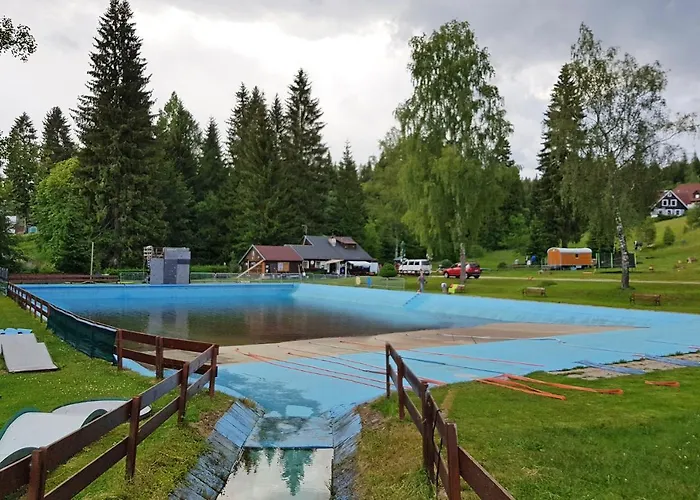 Enjoyharrachov - Atraktivni Slunny Klimatizovany 14 V Centru Se Saunou, Parkovanim, Wifi-wlan, Sat, Herni Konzoli, Pc S Win 10, Netflix Zdarma A Moznosti Dobijeni Auta S Vyhledem Na Certovu Horu Se Skokanskymi Mustky Jen 150m Od Lanovky 아파트