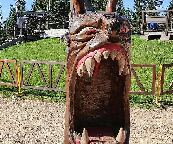 Enjoyharrachov - Atraktivni Slunny Klimatizovany 14 V Centru Se Saunou, Parkovanim, Wifi-wlan, Sat, Herni Konzoli, Pc S Win 10, Netflix Zdarma A Moznosti Dobijeni Auta S Vyhledem Na Certovu Horu Se Skokanskymi Mustky Jen 150m Od Lanovky 하라포프