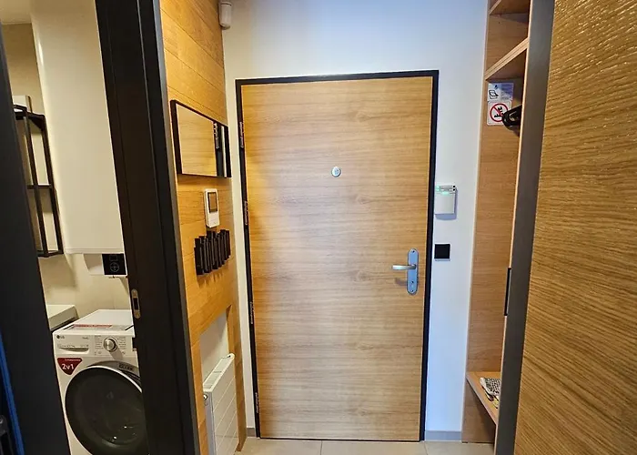 아파트 Enjoyharrachov - Atraktivni Slunny Klimatizovany 14 V Centru Se Saunou, Parkovanim, Wifi-wlan, Sat, Herni Konzoli, Pc S Win 10, Netflix Zdarma A Moznosti Dobijeni Auta S Vyhledem Na Certovu Horu Se Skokanskymi Mustky Jen 150m Od Lanovky 하라포프