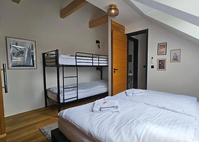 아파트 Enjoyharrachov - Atraktivni Slunny Klimatizovany 14 V Centru Se Saunou, Parkovanim, Wifi-wlan, Sat, Herni Konzoli, Pc S Win 10, Netflix Zdarma A Moznosti Dobijeni Auta S Vyhledem Na Certovu Horu Se Skokanskymi Mustky Jen 150m Od Lanovky 하라포프
